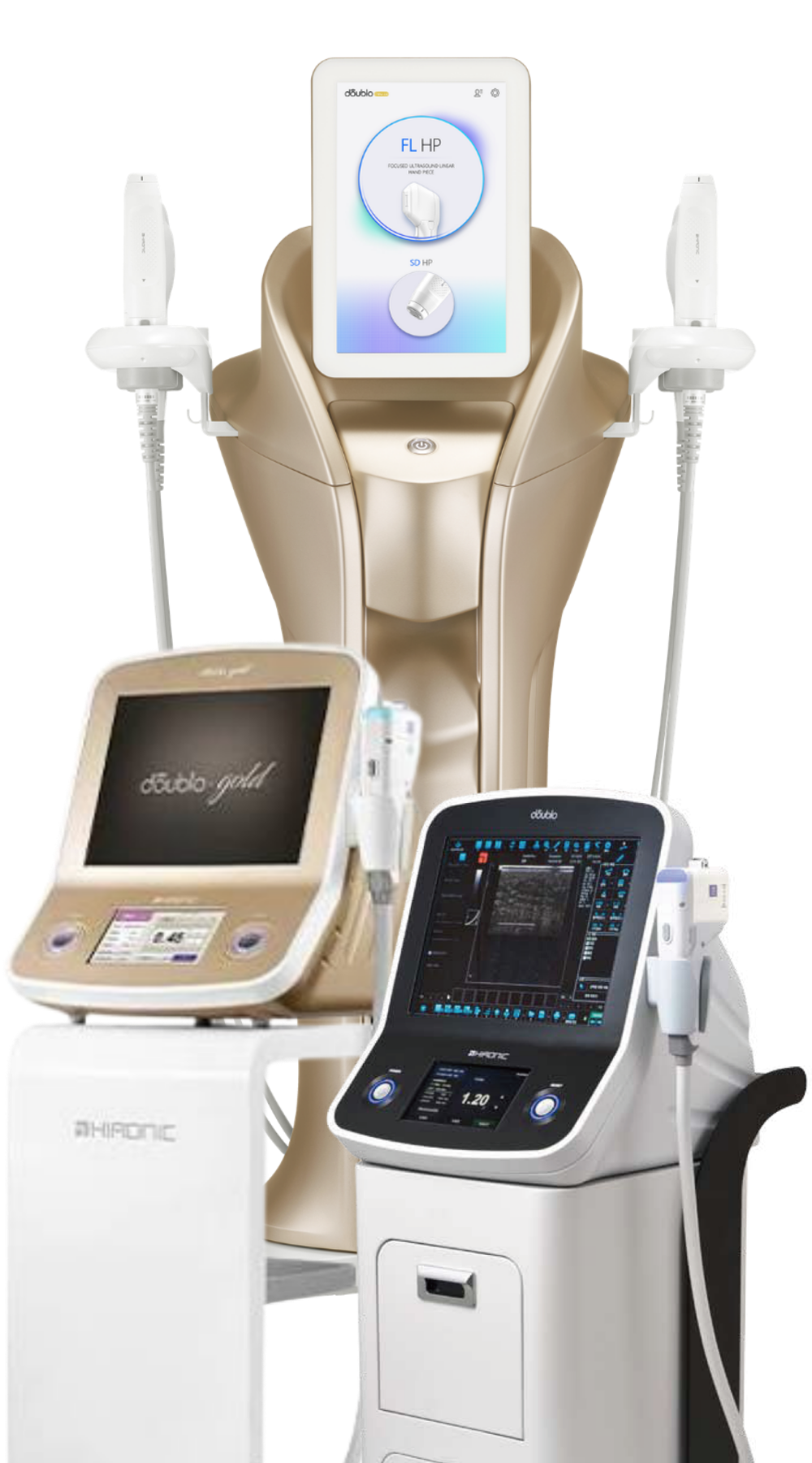 NEW DOUBLO 2.0 DEVICE (FRONT).png　ダブロシリーズ最新機種New Doublo 2.0本体正面画像　背景透過PNG・推奨サイズ1000×1800px